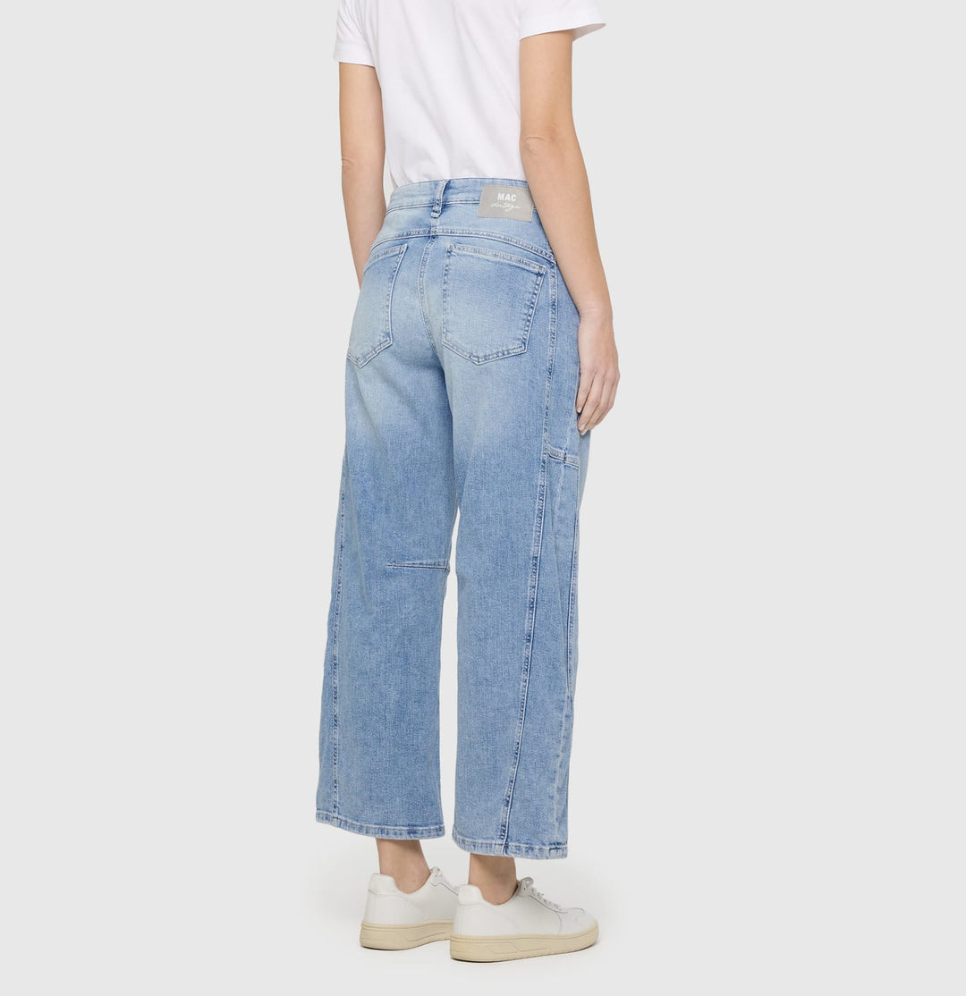 MAC jeans low croth-baggy fit dames – blue denim