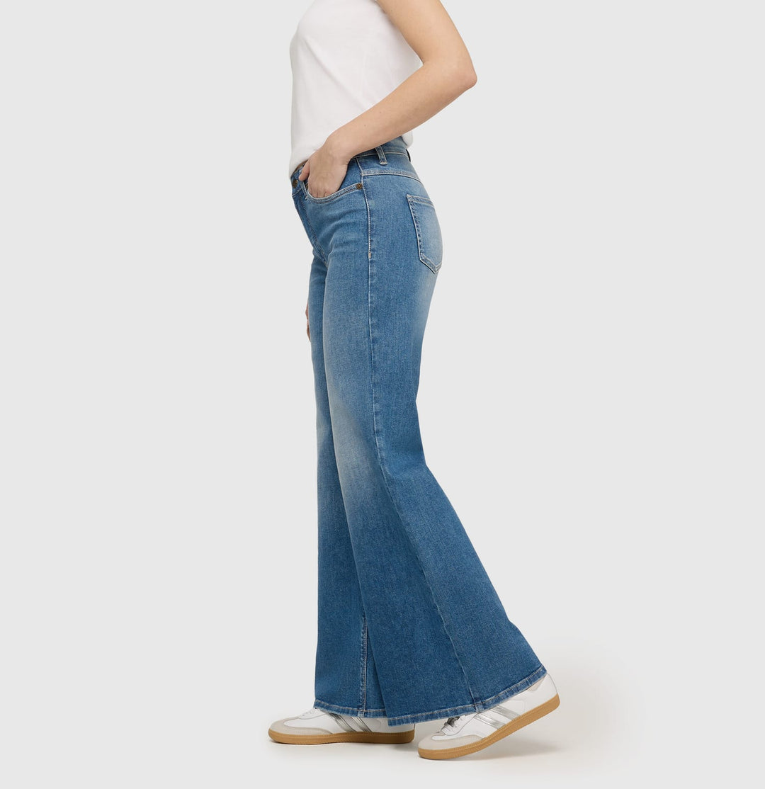 MAC 5239-90 0333 jeans bootcut flare fit blue denim - 32