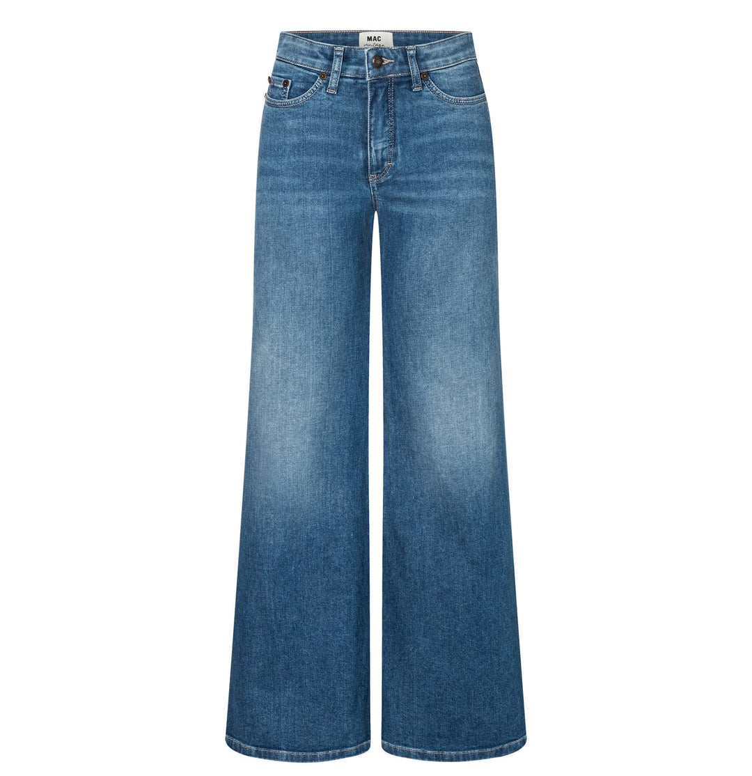 MAC jeans bootcut flare fit dames – blue denim - 32
