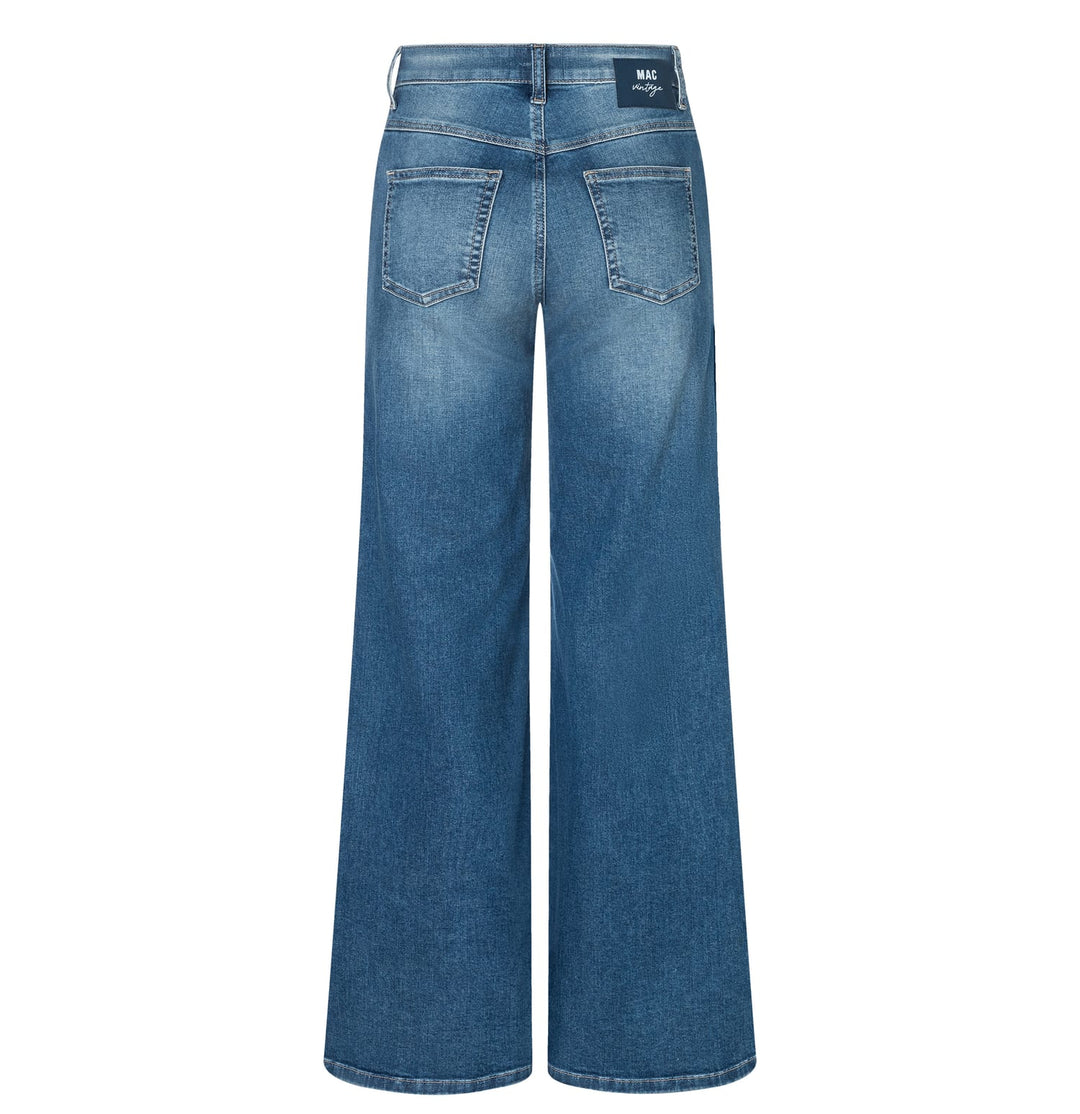 MAC jeans bootcut flare fit dames – blue denim - 32