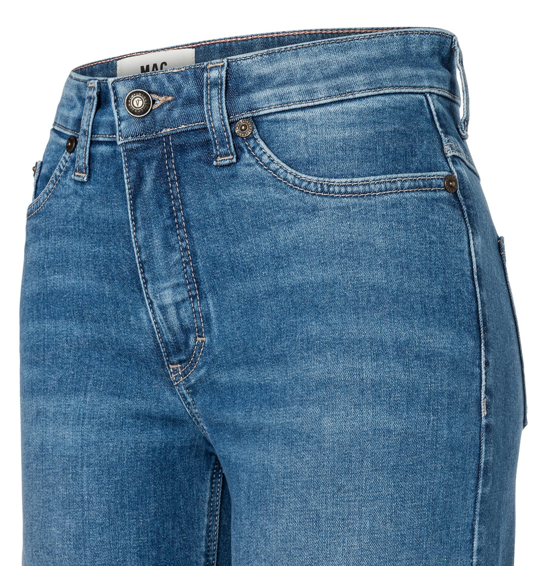 MAC jeans bootcut flare fit dames – blue denim - 32