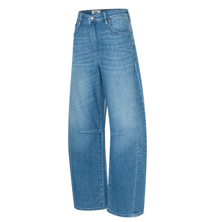 MAC jeans loose fit dames blauw denim - 3123/90 0333L - Blue Denim