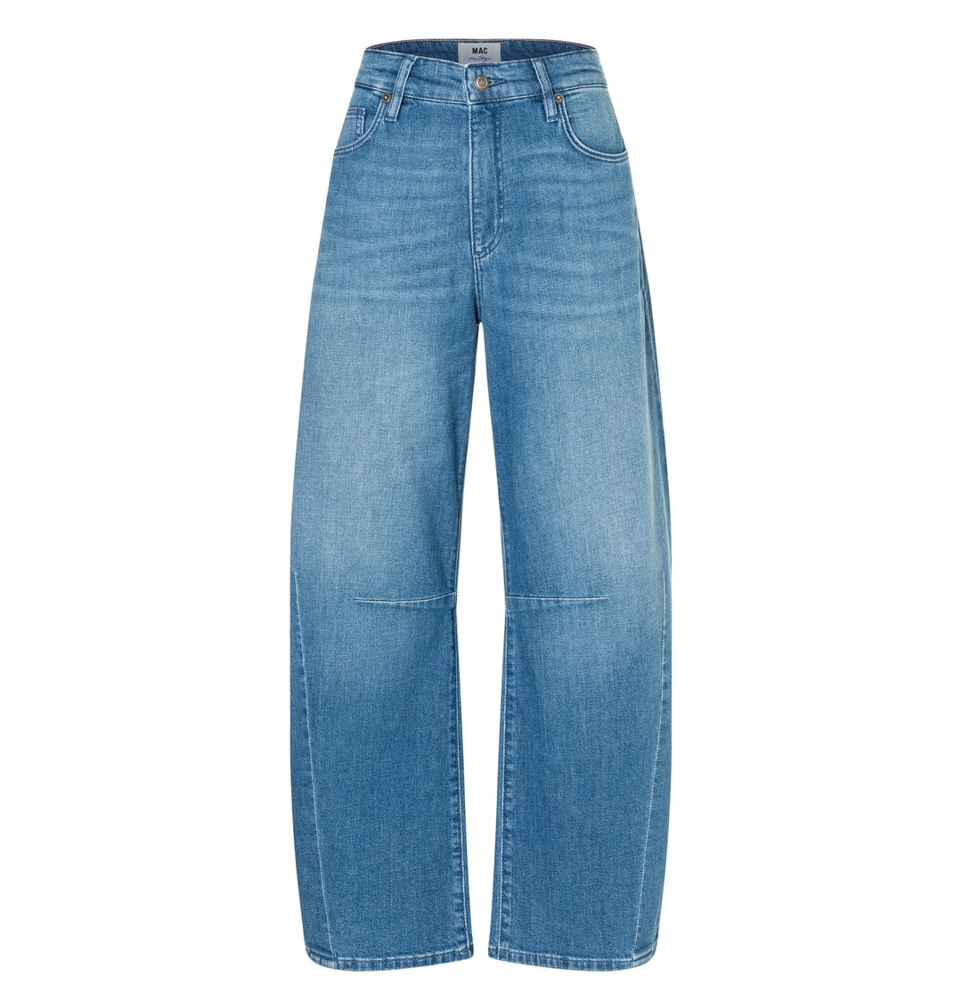 MAC jeans loose fit dames blauw denim - 3123/90 0333L - Blue Denim