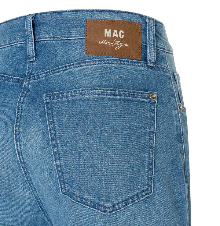 MAC jeans loose fit dames blauw denim - 3123/90 0333L - Blue Denim