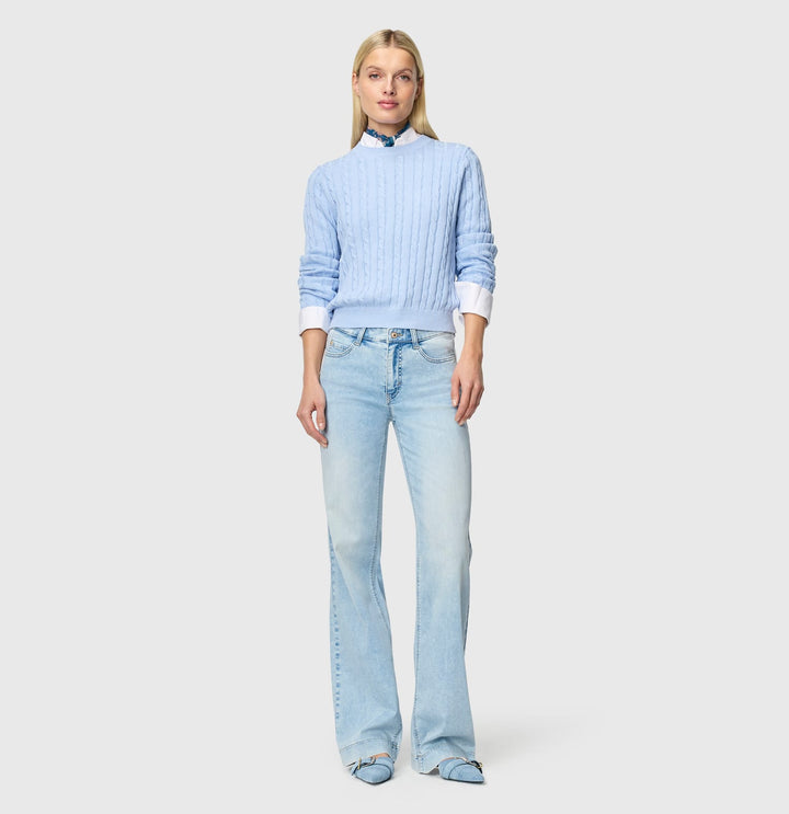 MAC Dream Wide jeans loose fit dames – blue denim - L32