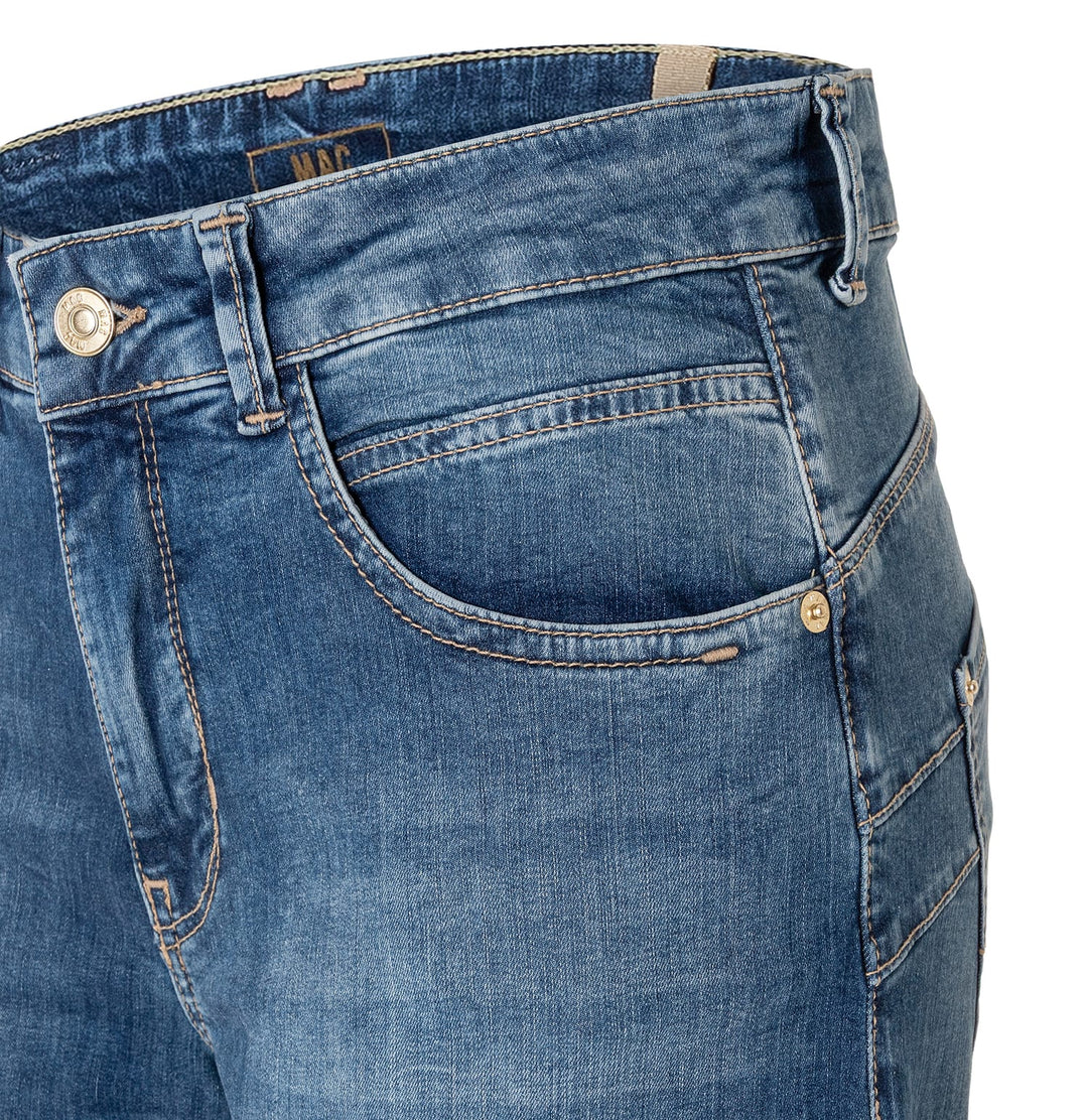 MAC Rich palazzo jeans blauw denim – dames - Blue Denim - L34