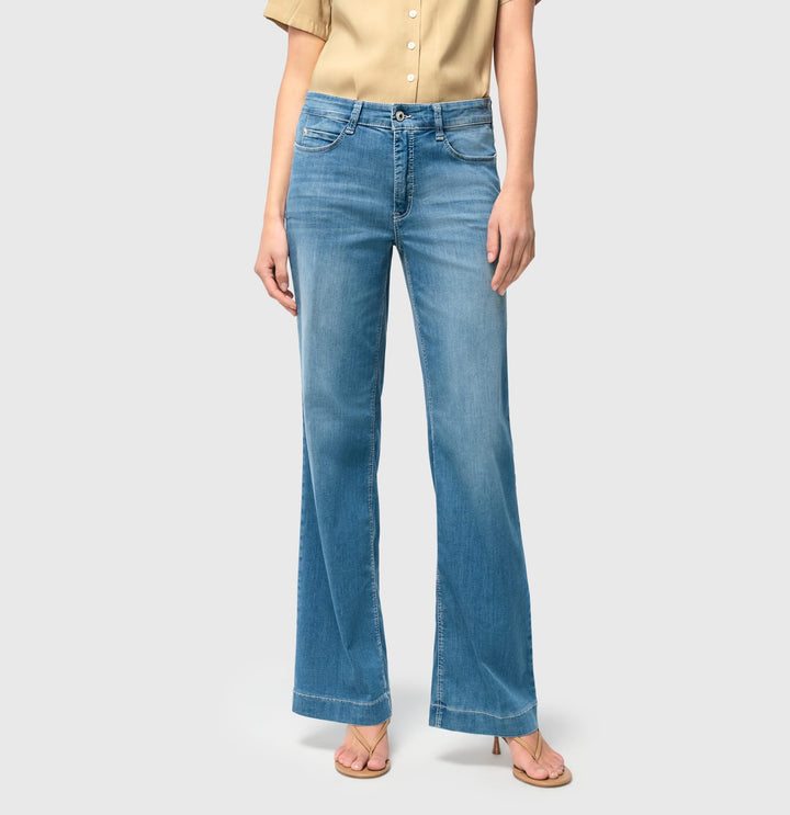 MAC Dream wide jeans loose fit dames – blue denim - L34