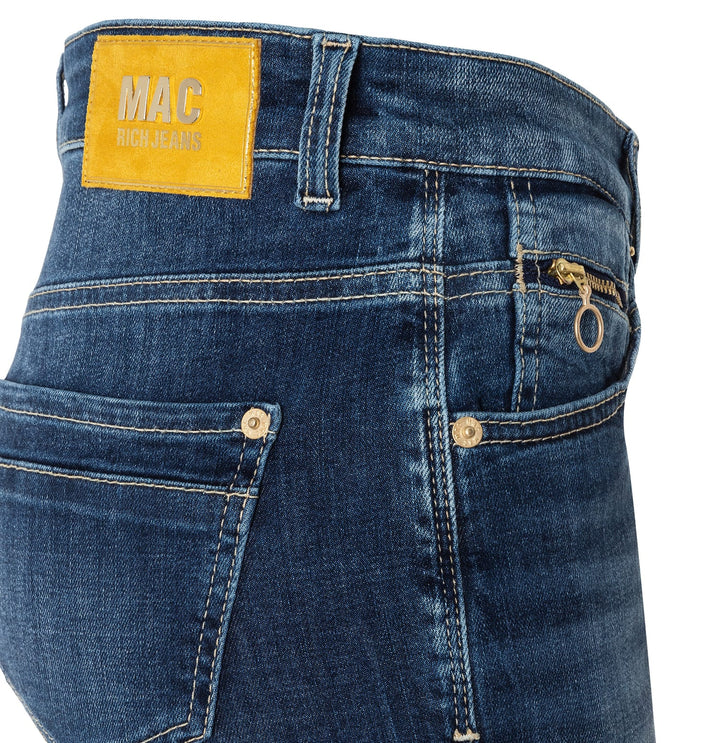 MAC jeans slim fit dames blauw denim – 5904-90-0389L - Blue Denim - L30