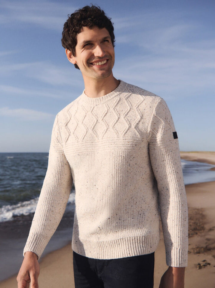 Tom Tailor 1048740 trui heren beige