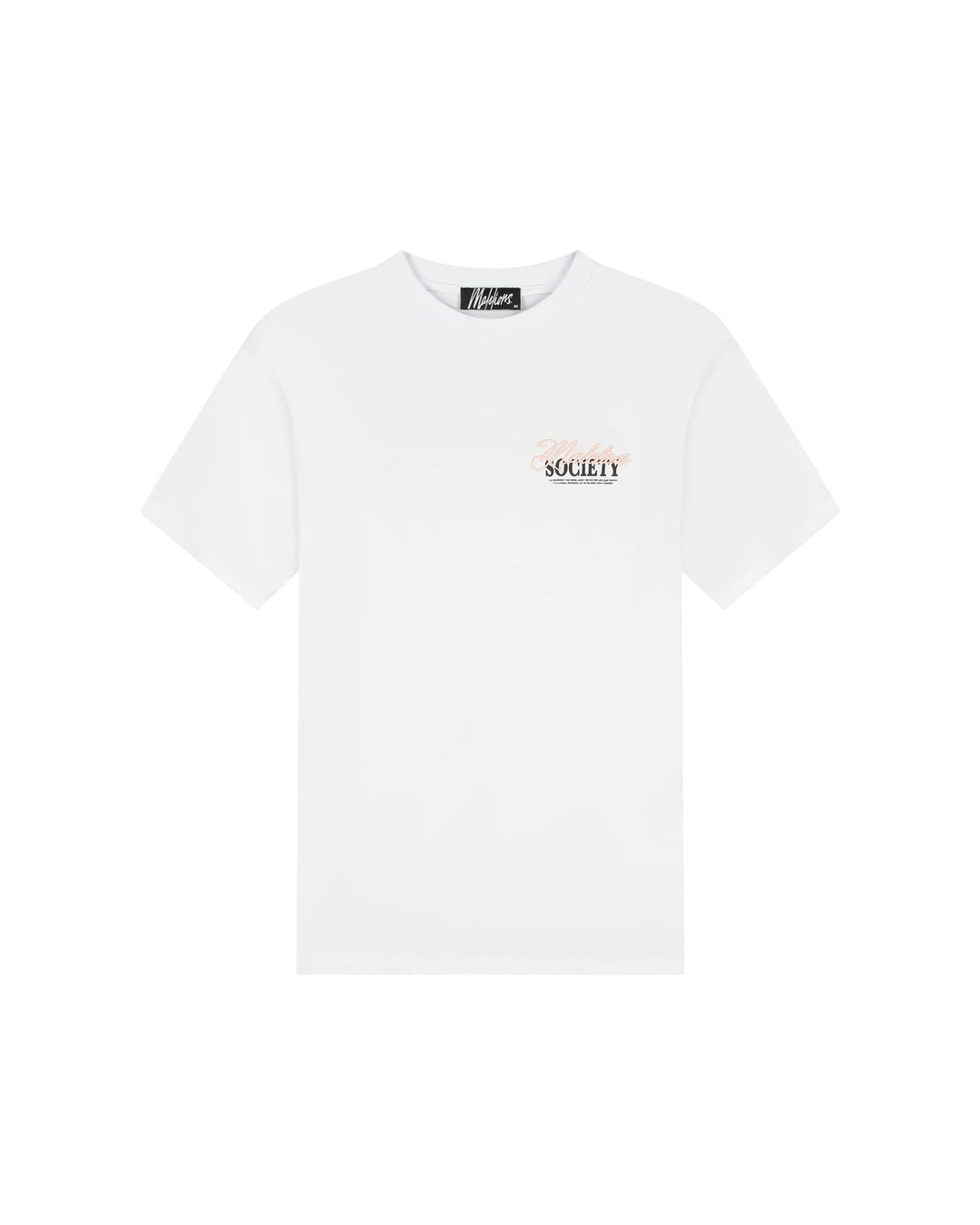 Malelions Men Society T-Shirt wit – heren