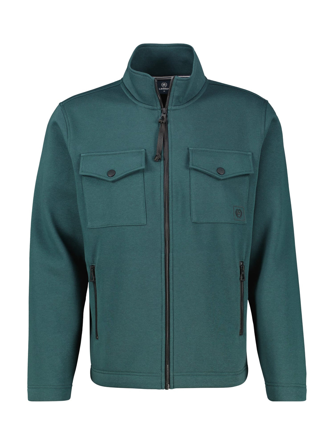 Lerros vest sweat heren groen – 2684521
