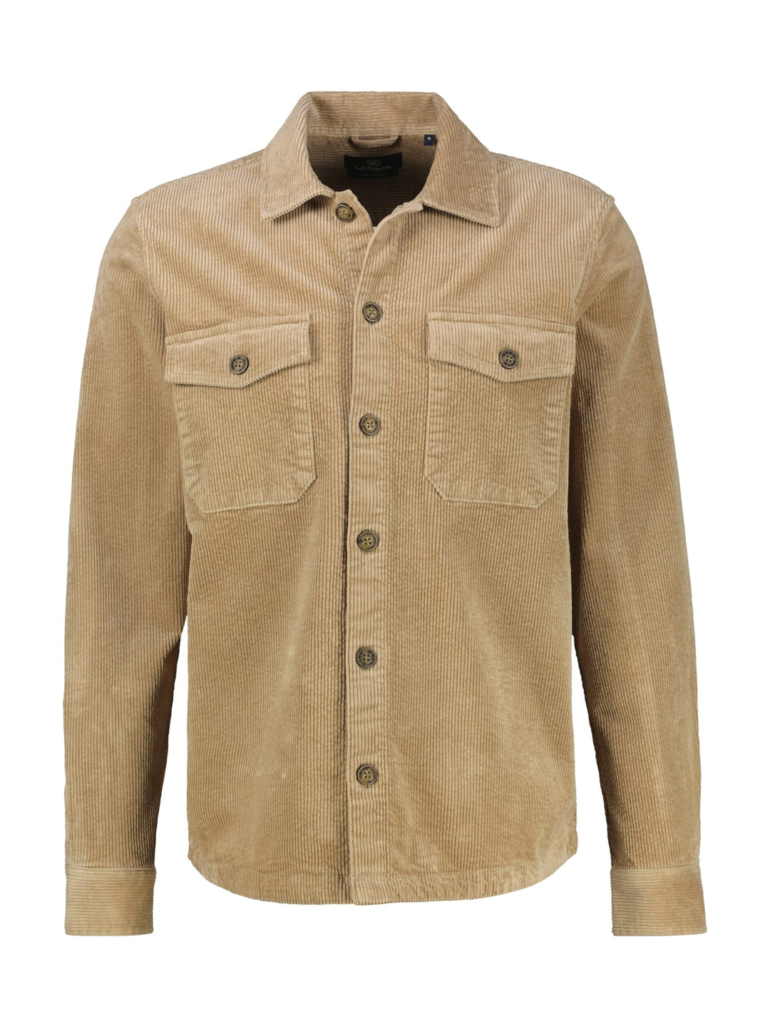Lerros 2691293 overhemd l/m beige – heren