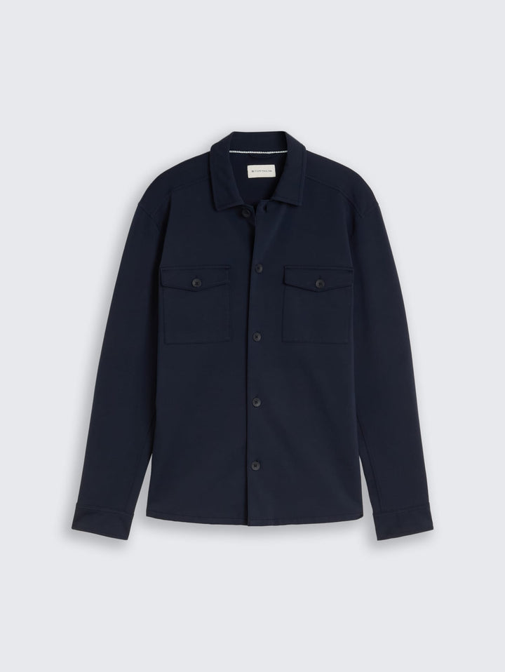 Tom Tailor overhemd l/m navy – heren