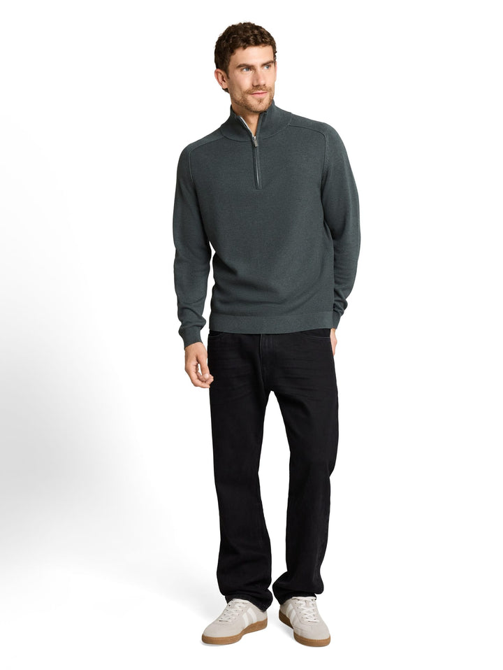 Tom Tailor trui heren olijf – trendy en comfortabel