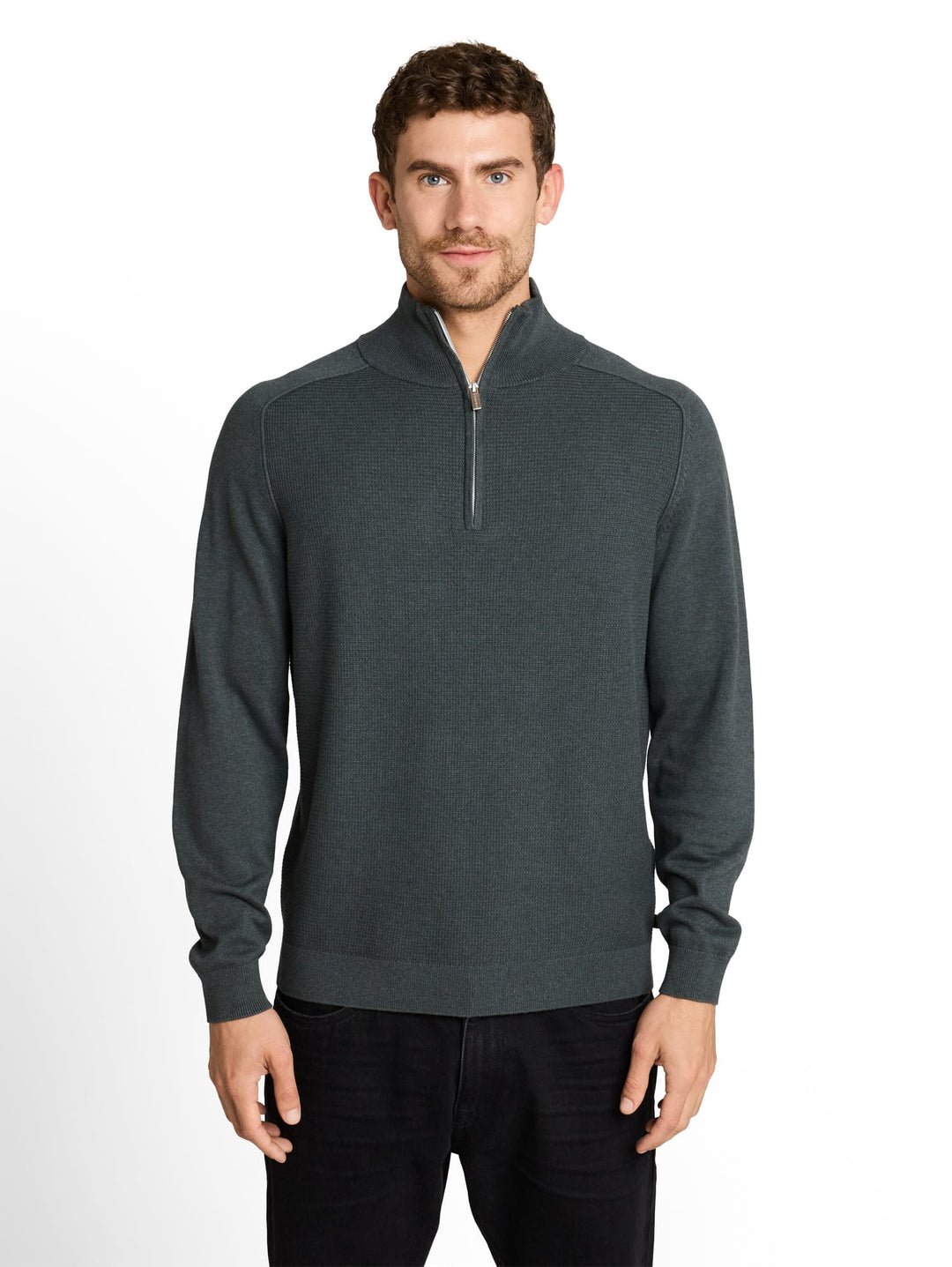 Tom Tailor trui heren olijf – trendy en comfortabel