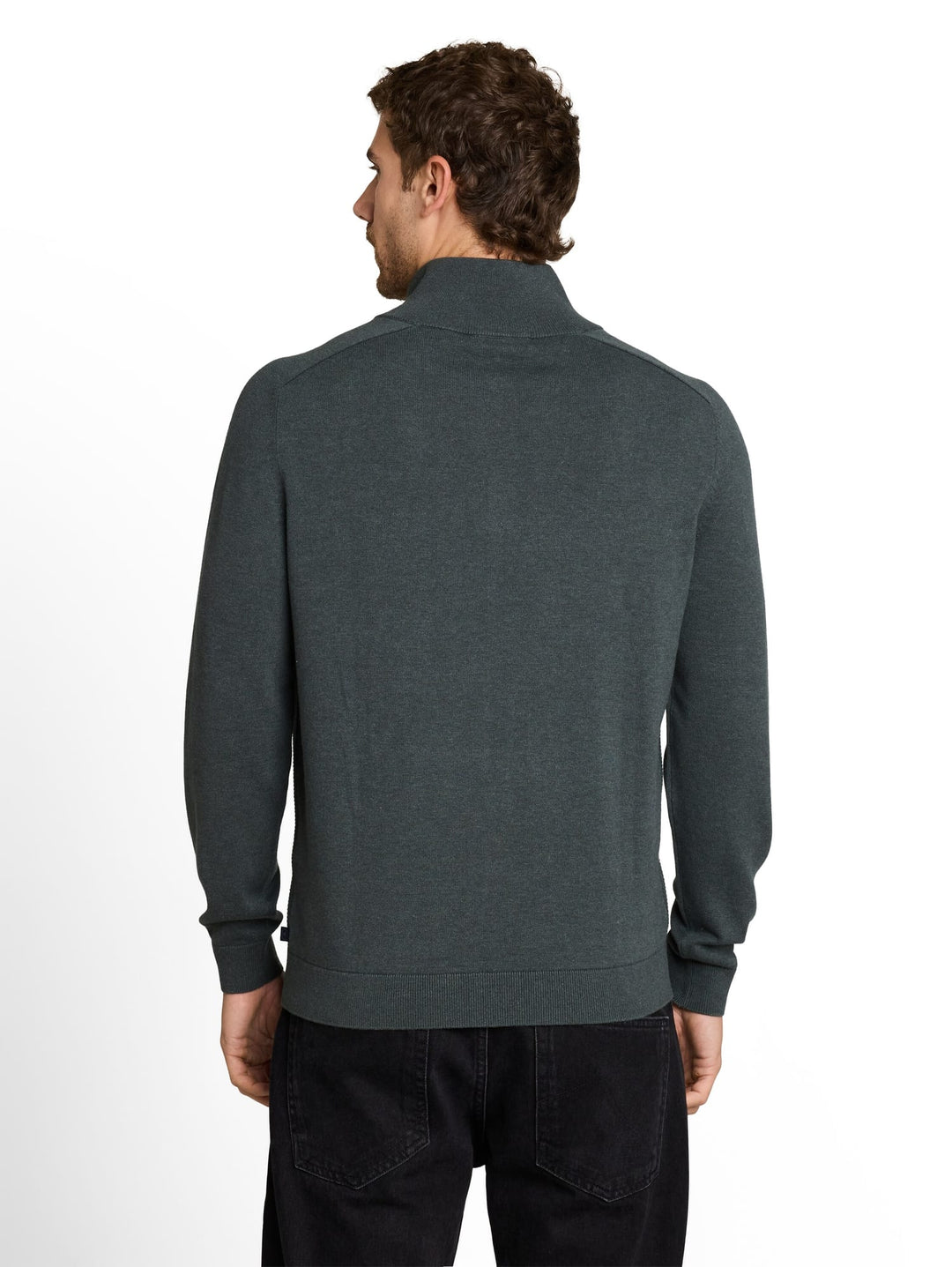 Tom Tailor trui heren olijf – trendy en comfortabel