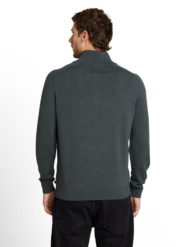 Tom Tailor trui heren olijf – trendy en comfortabel