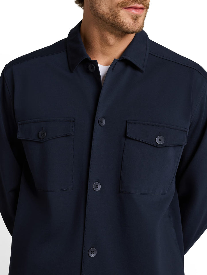Tom Tailor overhemd l/m navy – heren