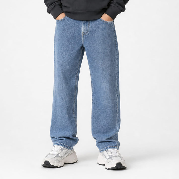 Cars boys Gateley jeans baggy fit – jongens - Blue Denim