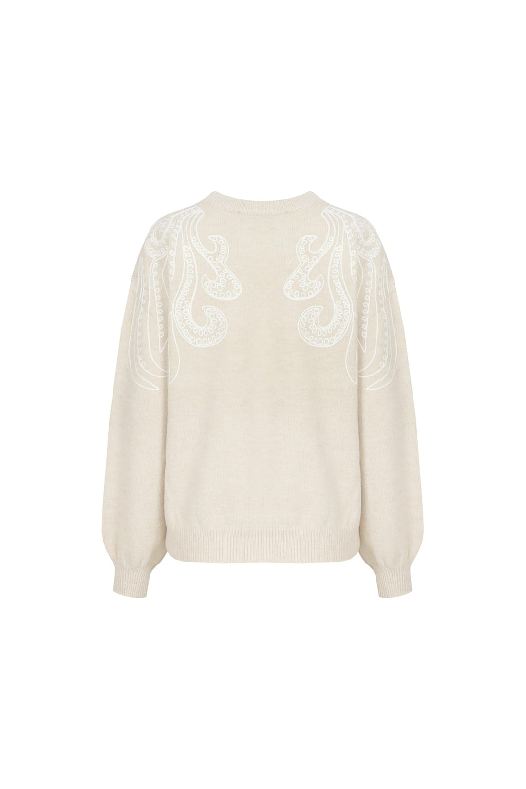G-Maxx blouse l/m dames taupe – 26NEG02