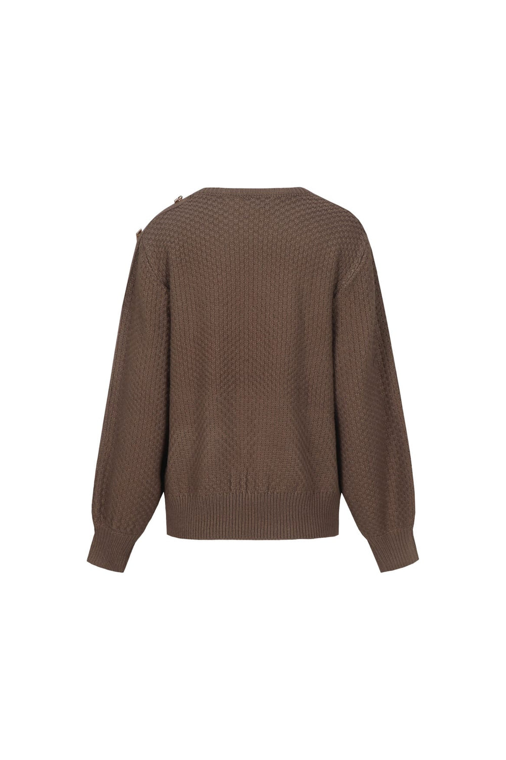 G-Maxx blouse l/m dames bruin dessin – 26NLG01 Teagan