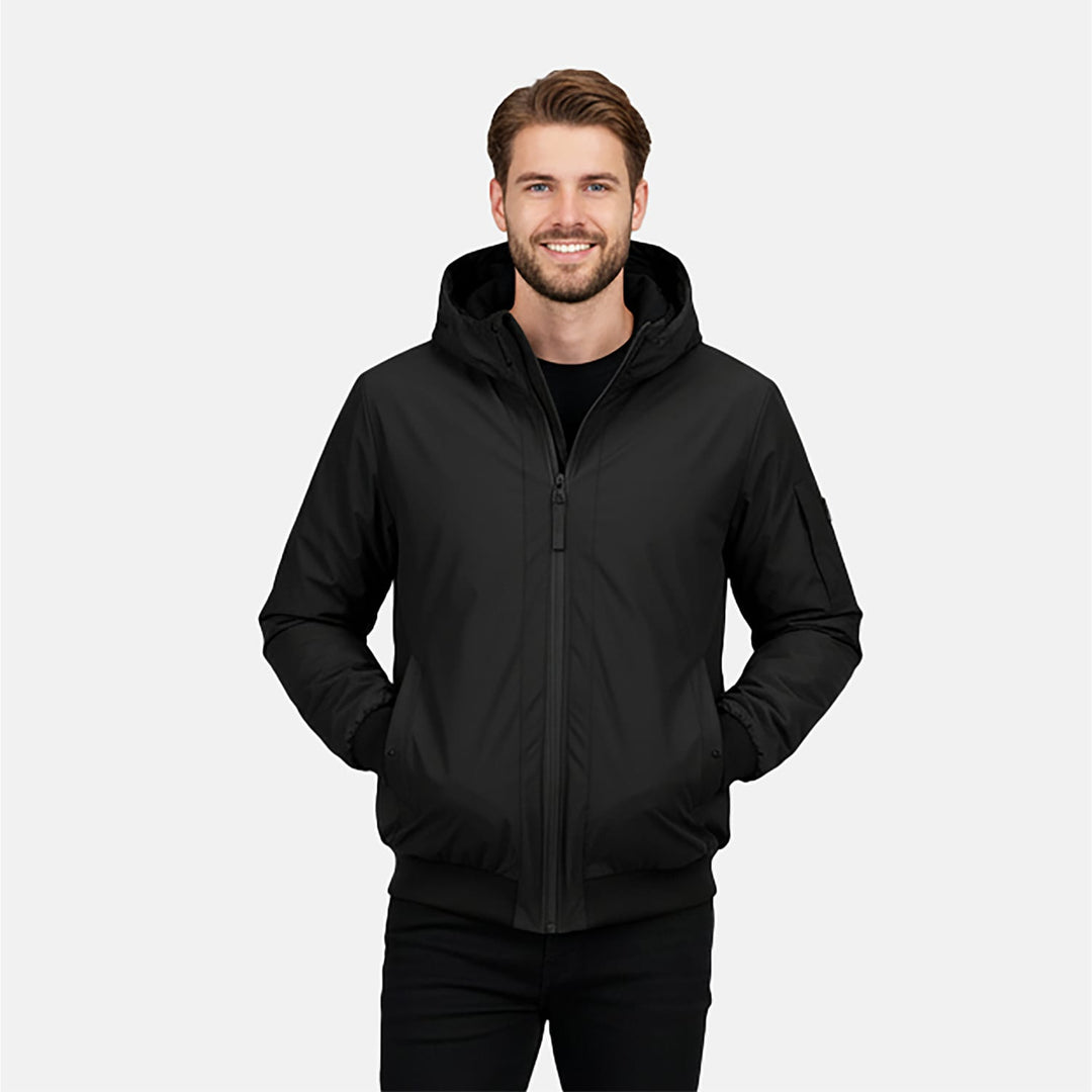 Cars men 6035701 Troman winterjas zwart – heren