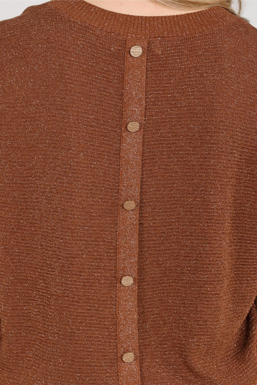 Nukus blouse l/m bruin – dames