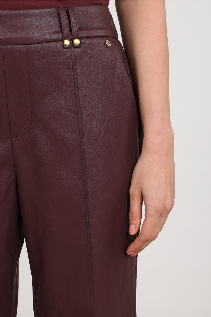 Nukus NKF09061 Jill lange broek dames bordeaux