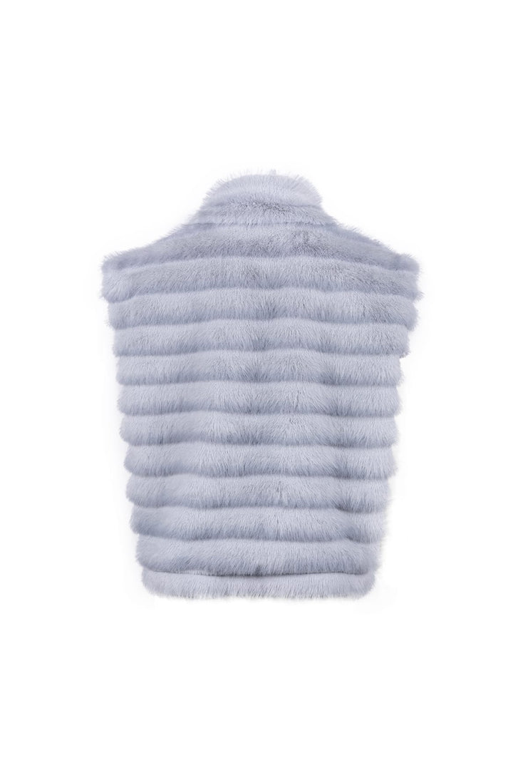 Nukus NKF08035 Harriet gilet dames blauw dessin