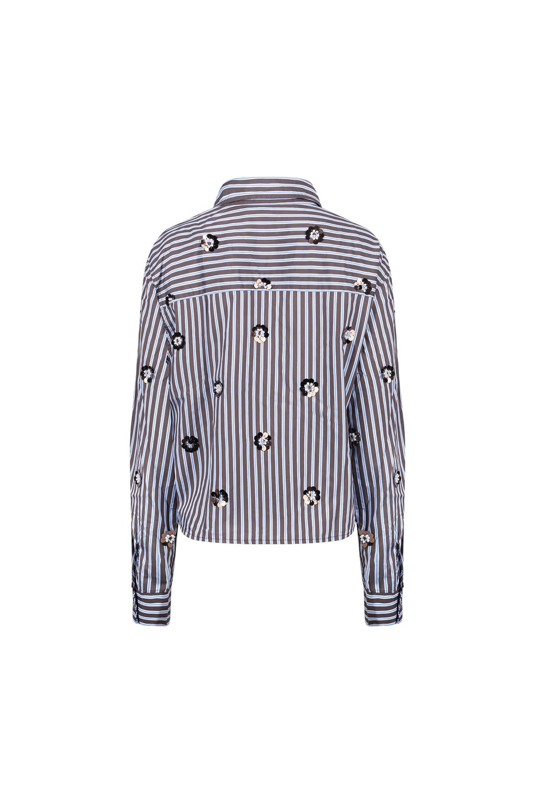 Nukus NKF02139 Amy blouse l/m bruin dessin