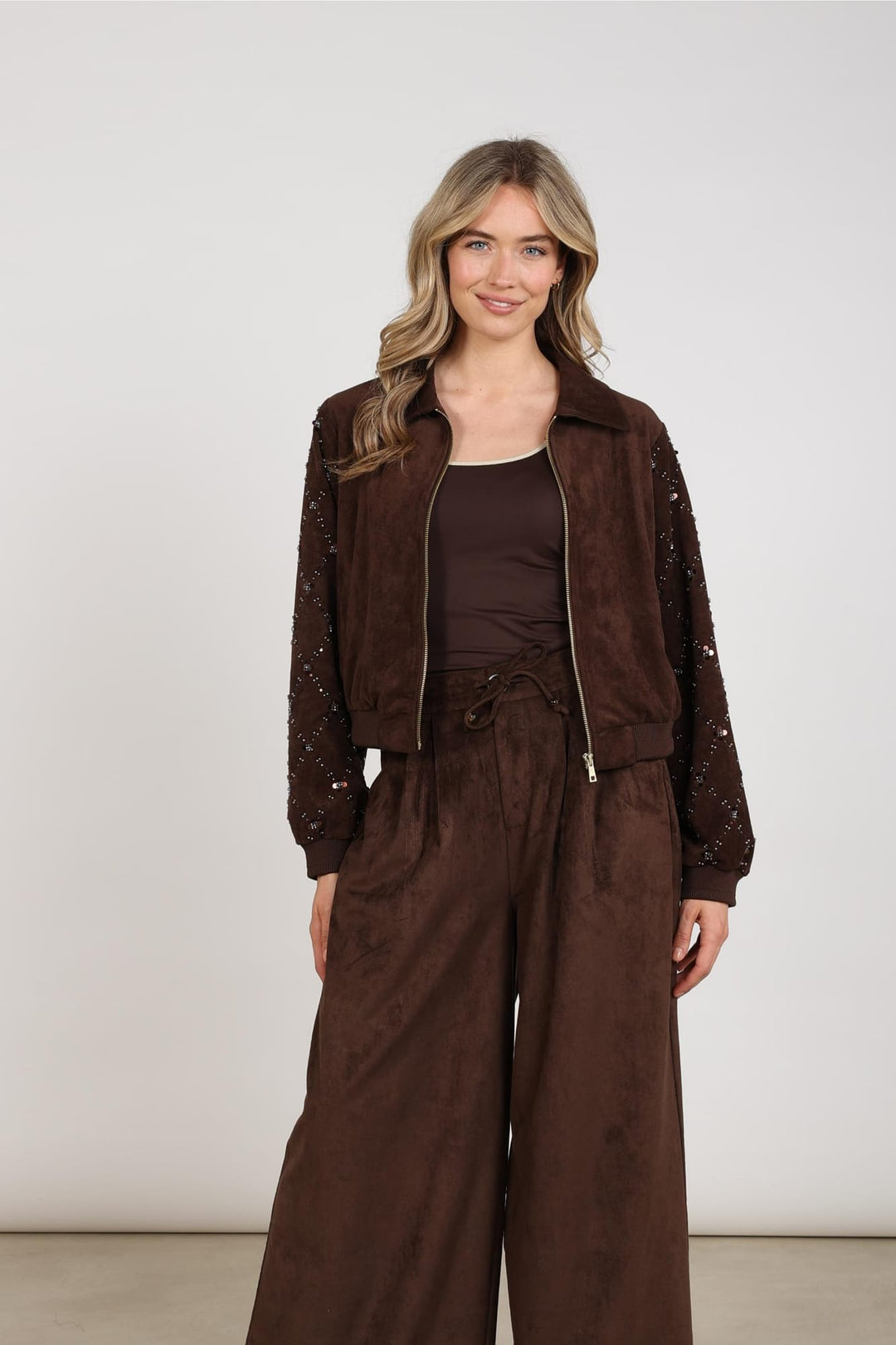 Nukus NKF13145 Daisy jack dames bruin