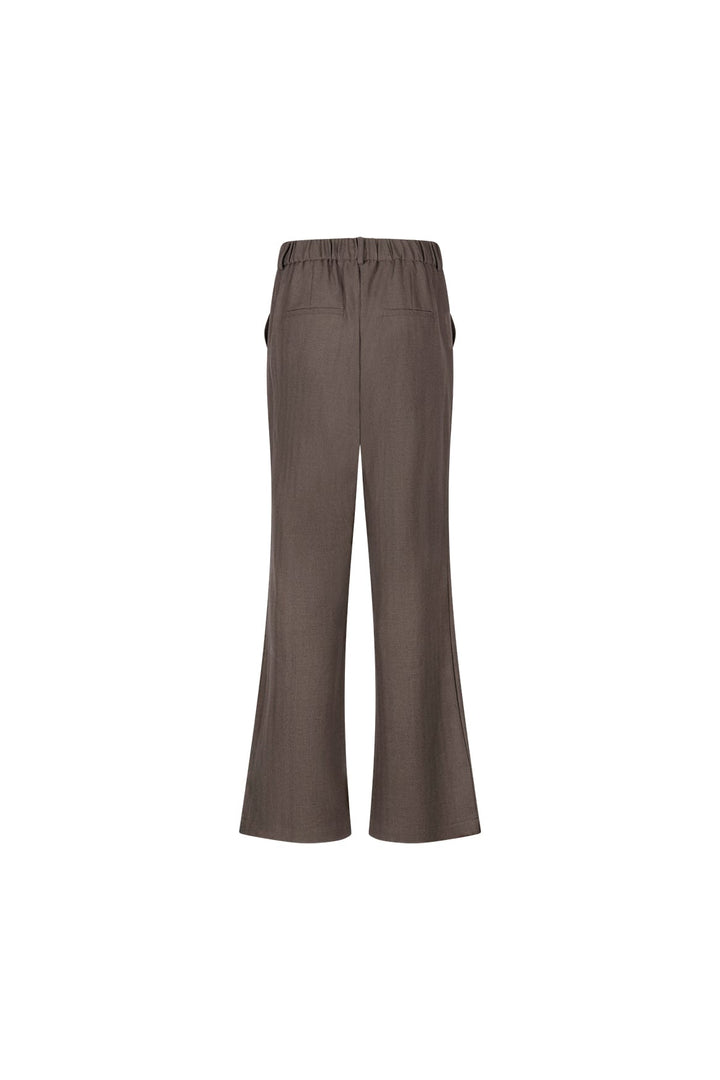 Nukus NKF09077 Jill lange broek bruin melee