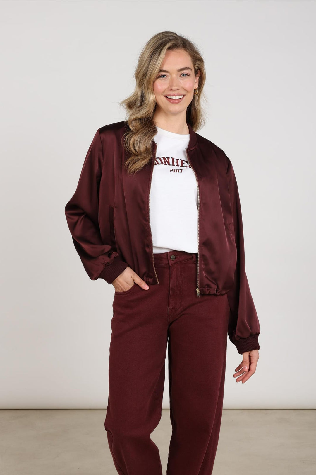 Nukus NKF13127 Dena jack dames bordeaux