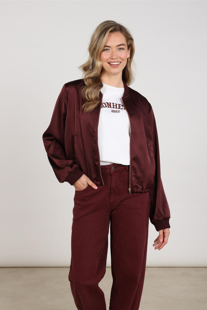 Nukus NKF13127 Dena jack dames bordeaux