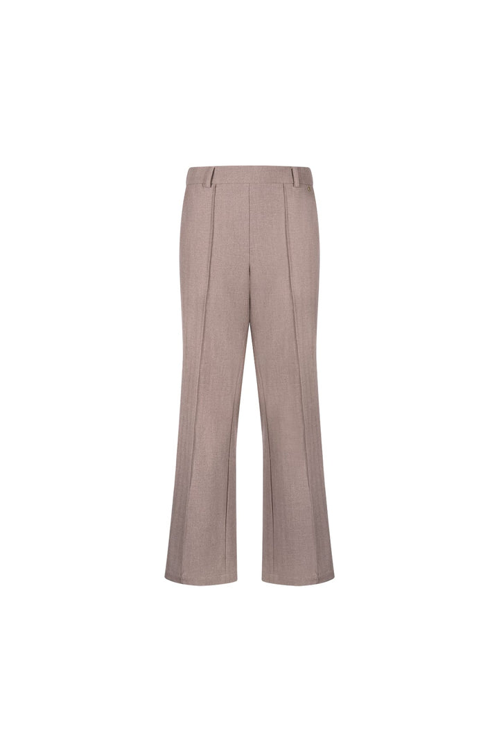 Nukus NKF09077 Jill lange broek dames taupe