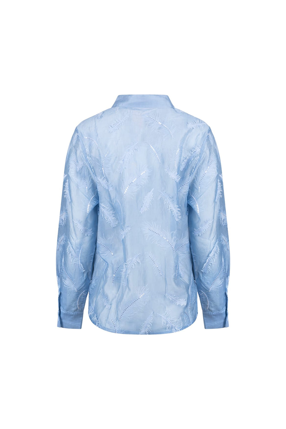 Nukus NKF02179 aysha blouse l/m lichtblauw – dames