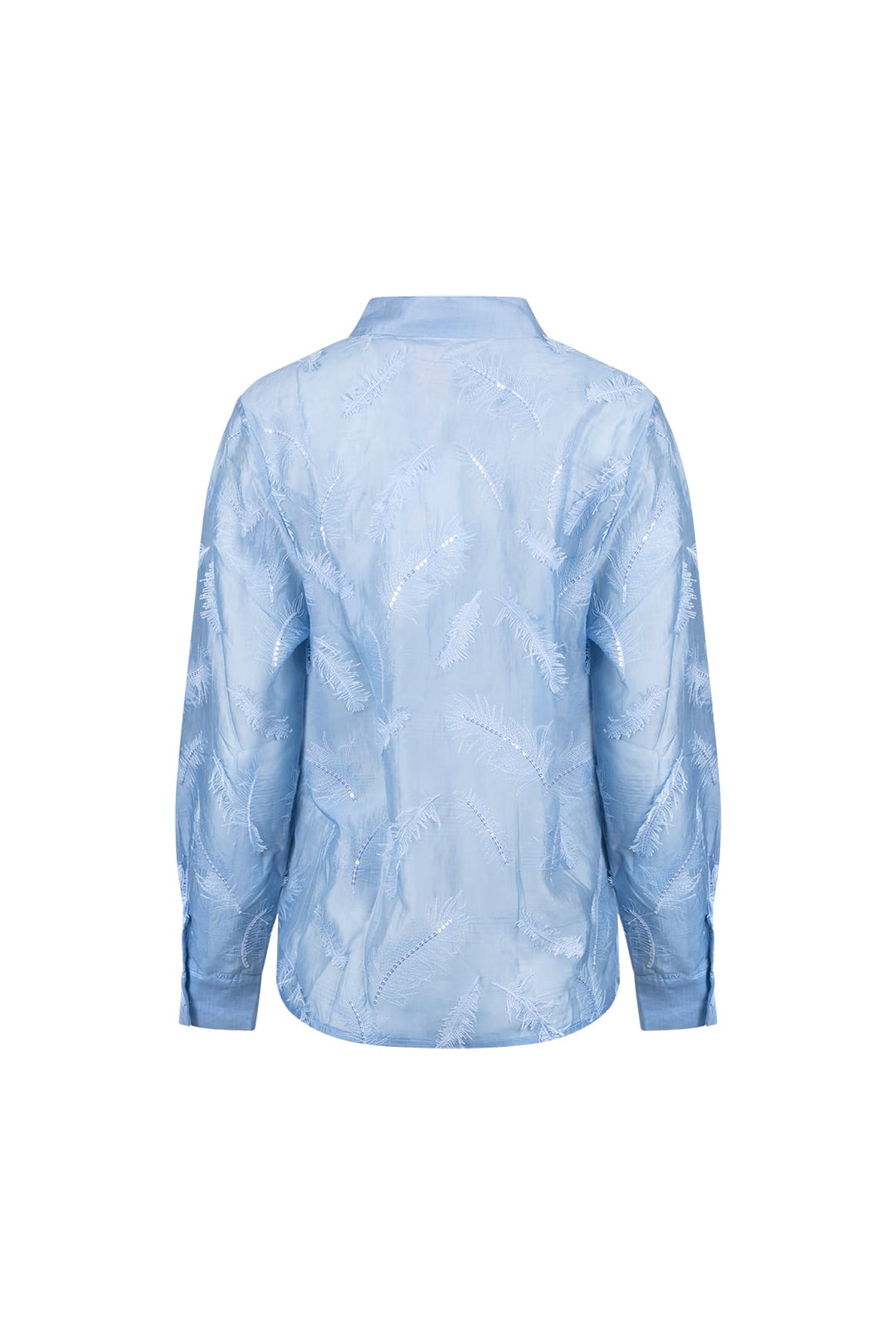 Nukus NKF02179 aysha blouse l/m lichtblauw – dames