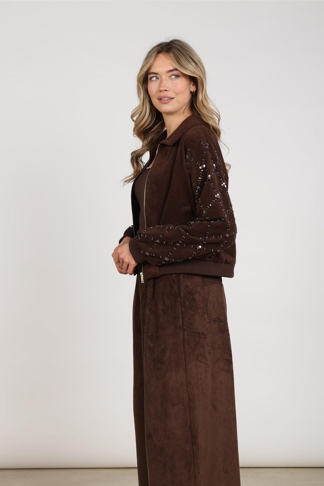 Nukus NKF13145 Daisy jack dames bruin
