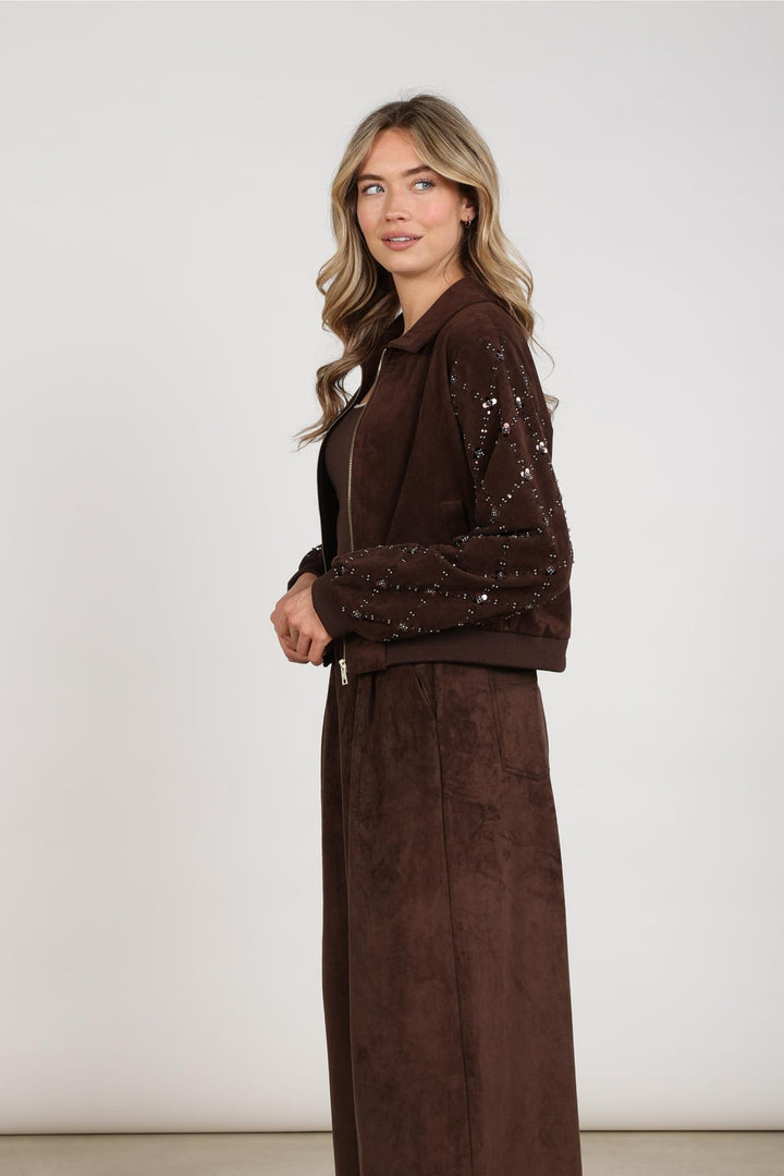 Nukus NKF13145 Daisy jack dames bruin