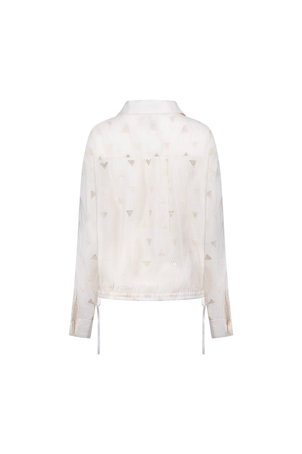 Nukus blouse l/m off-white – dames