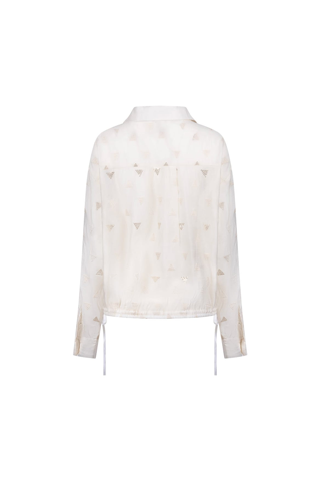 Nukus blouse l/m off-white – dames