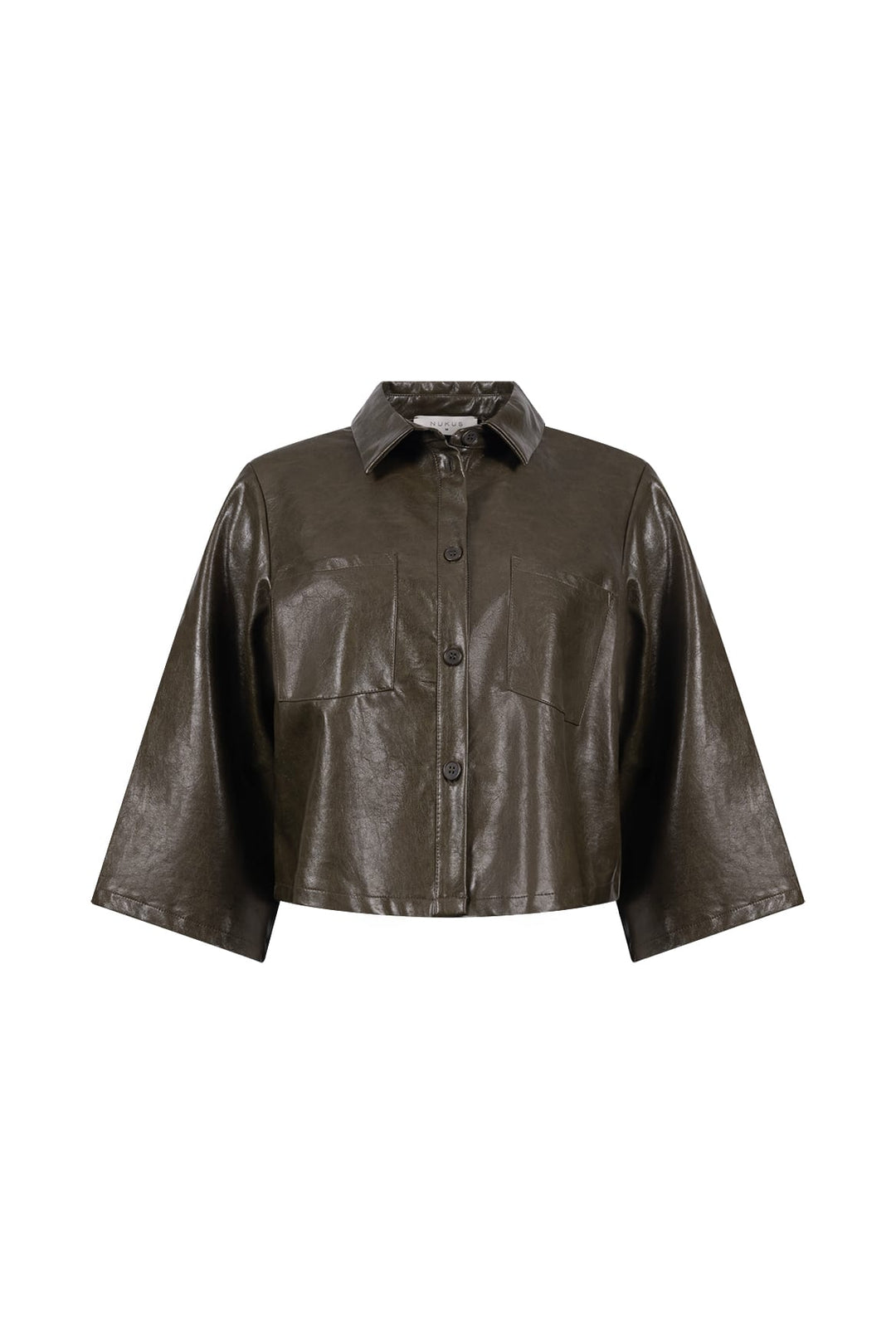 Nukus NKF13137 mara jack imitatieleer army – dames
