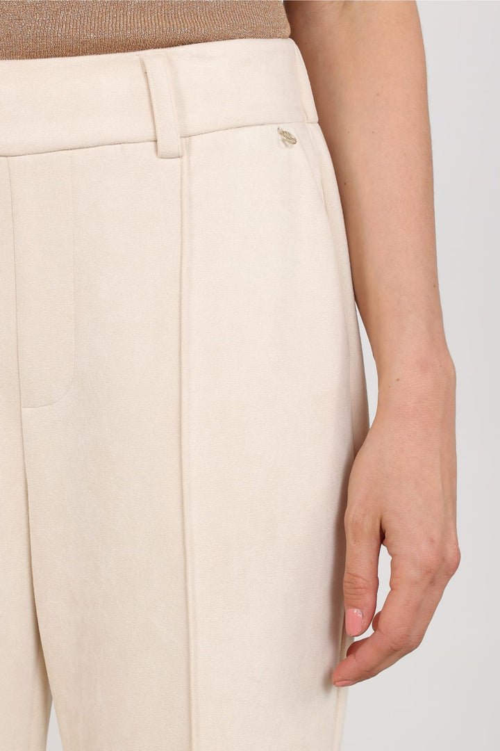 Nukus NKF09121 lange broek dames off-white