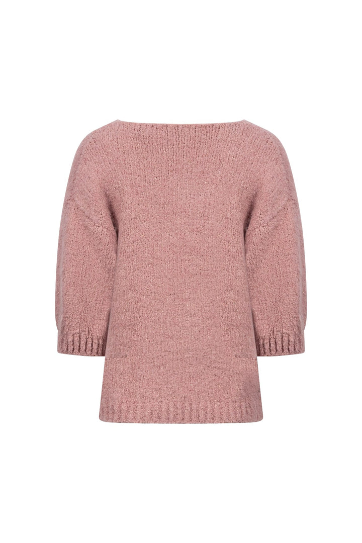 Nukus NKF05026 Jip vest gebreid oud roze – dames