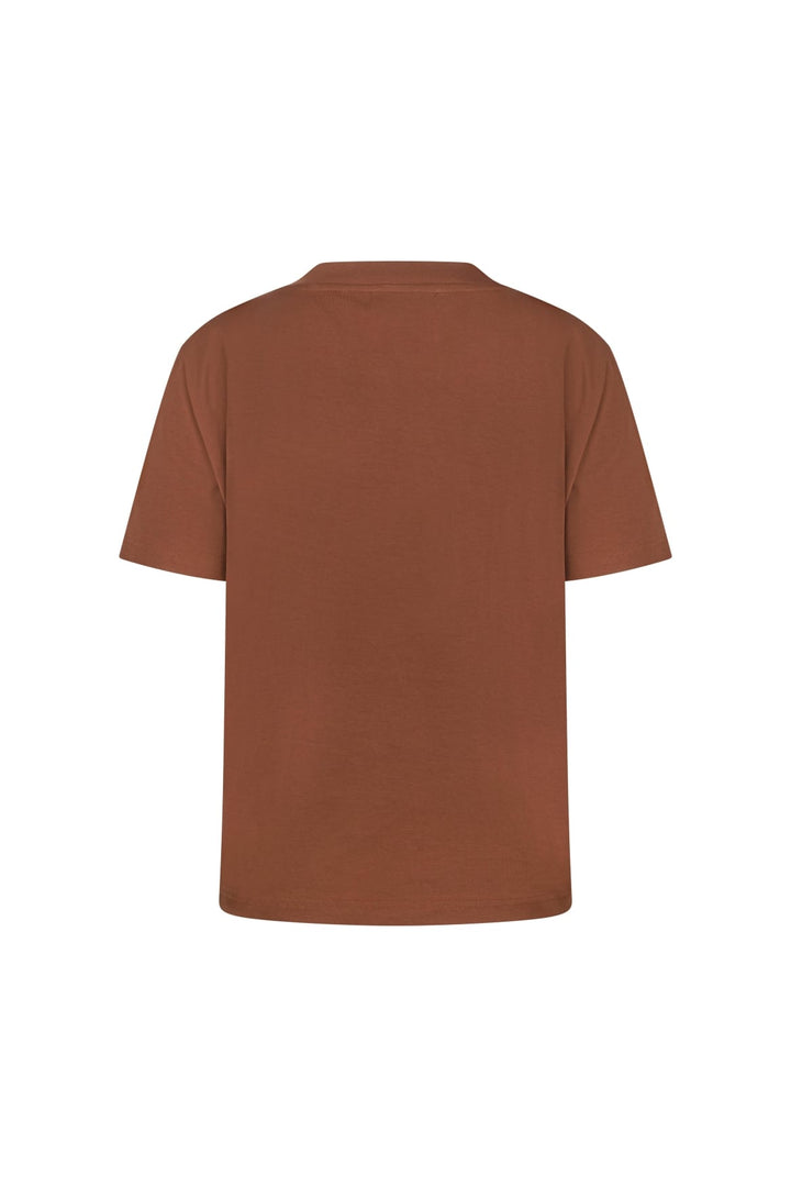 Nukus blouse l/m bruin – dames