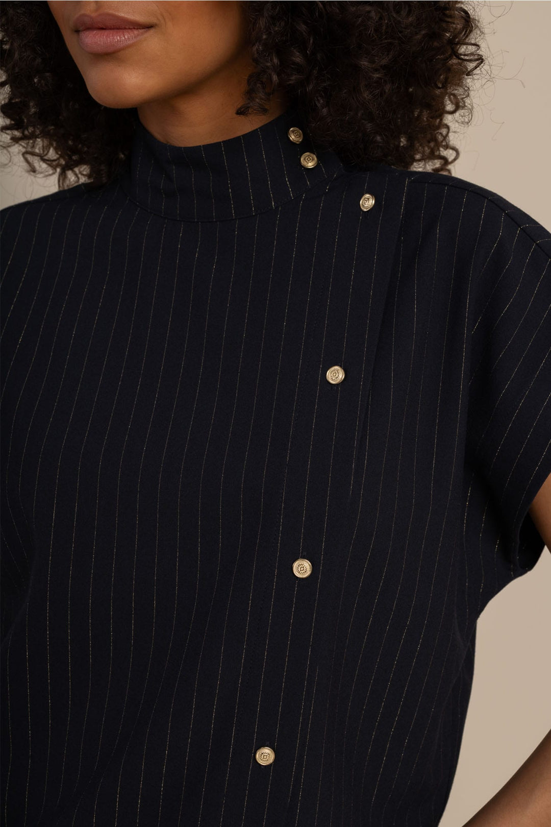 Studio Anneloes 14127 Danni blouse k/m dames blauw dessin