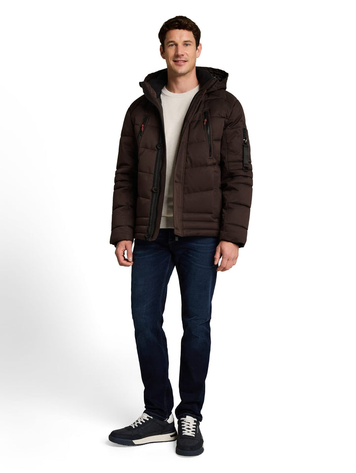 Tom Tailor 1051663 winterjas heren bruin