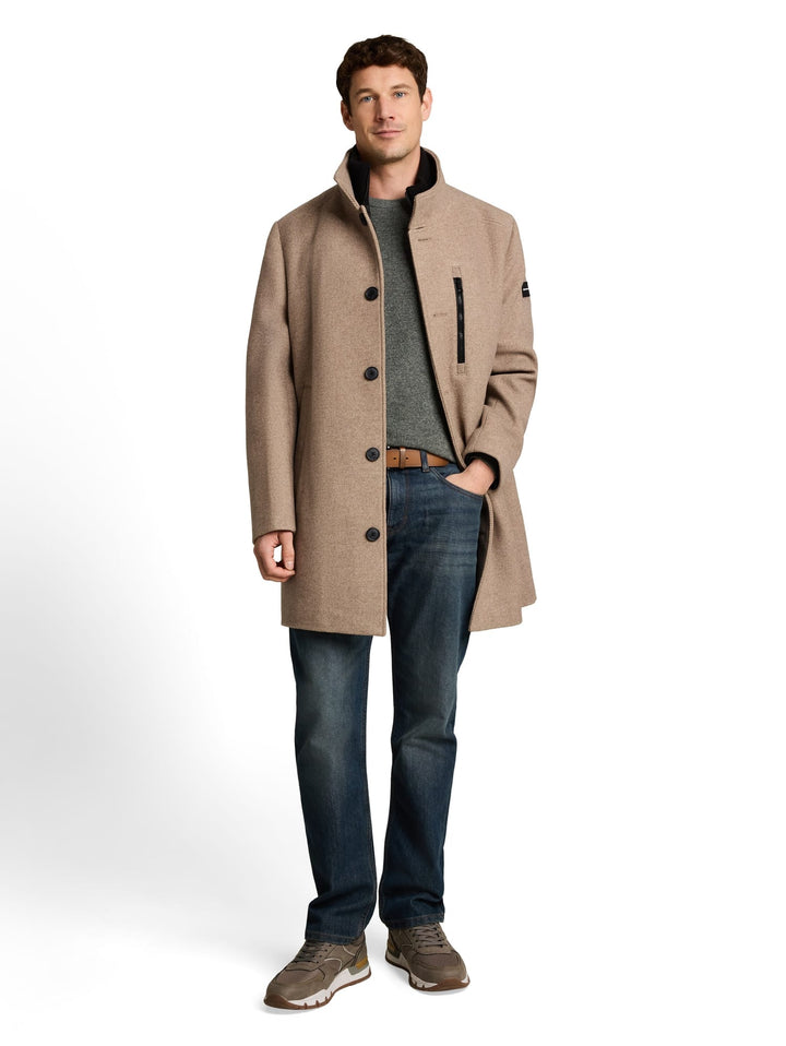 Tom Tailor 1051665 winterjas heren beige