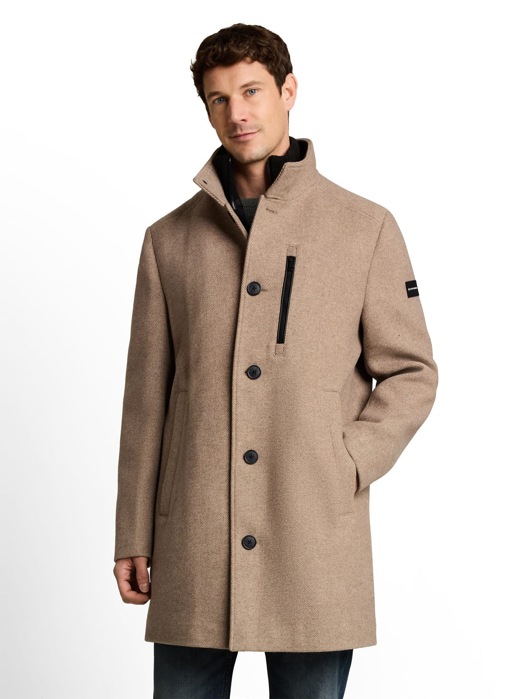 Tom Tailor 1051665 winterjas heren beige