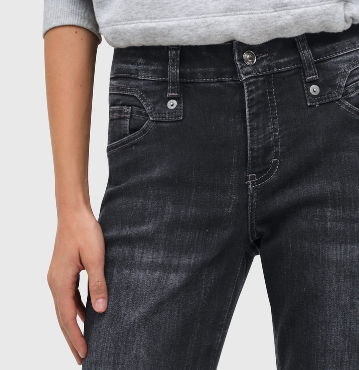 MAC jeans slim fit dames zwart denim – 5703 - Black Denim - 30